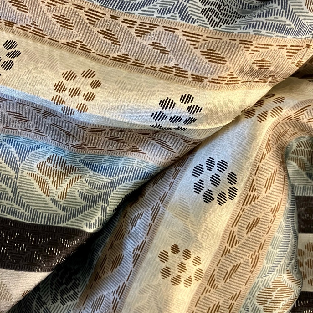 Metropolitan Museum Japanese Silk Scarf